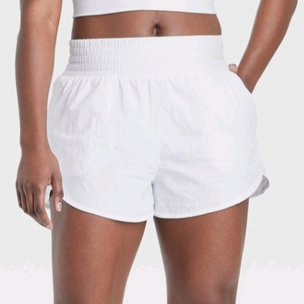All in Motion Athletic High-Rise Crinkle Shorts